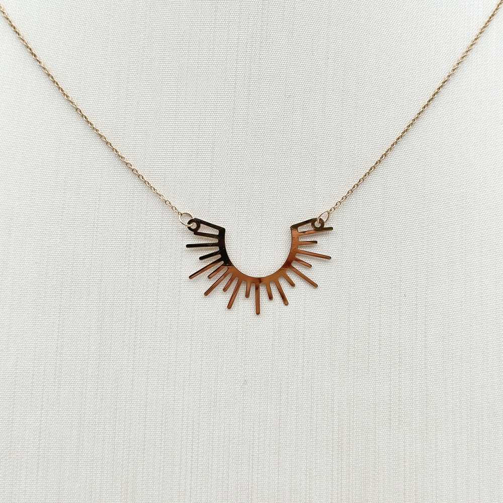 گردنبند خورشید تابان کد 00189