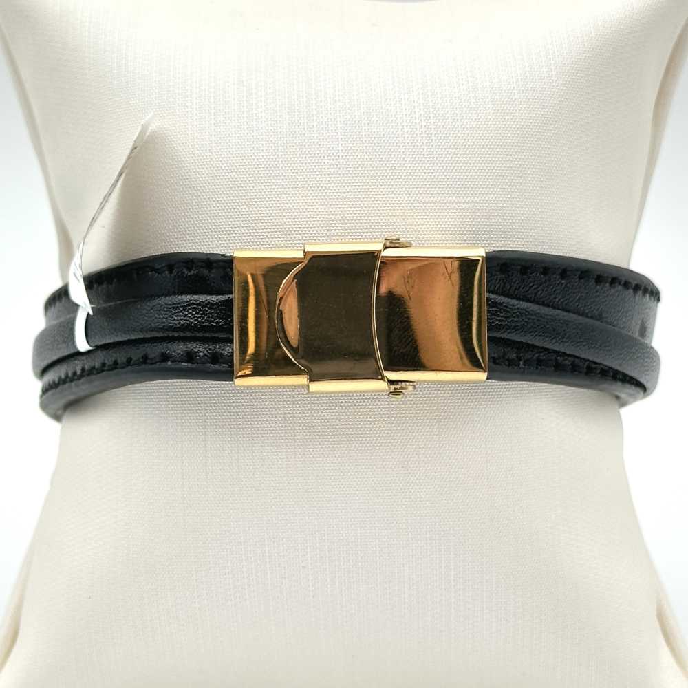 دستبند چرمی مردانه کد 00150