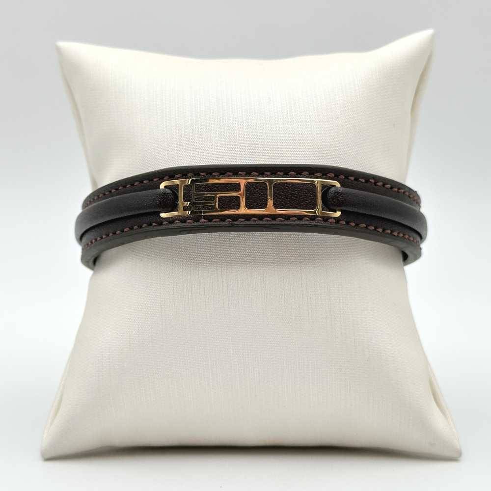 دستبند چرمی مردانه کد 00152