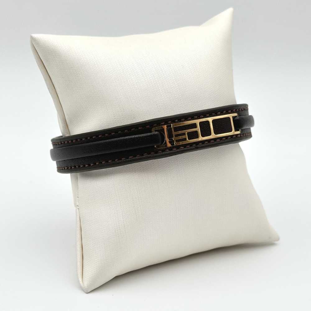 دستبند چرمی مردانه کد 00152