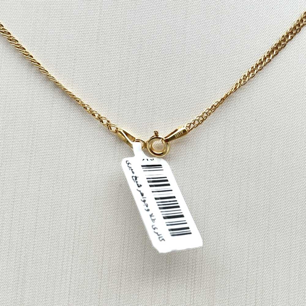 زنجیر کارتیه تخت سوپر ریز کد 00399