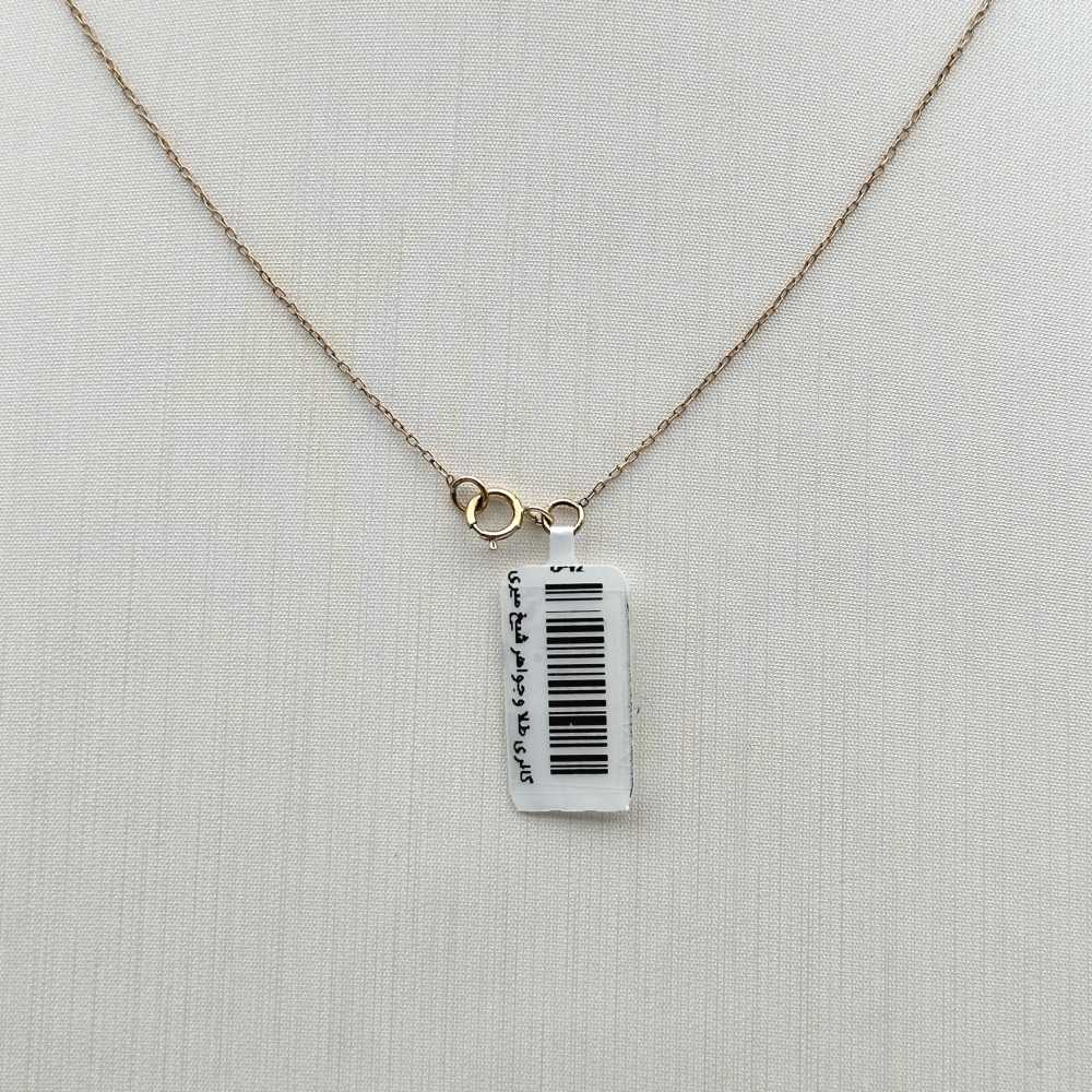 گردنبند مینیمال مفتولی فیل کد 00166