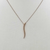 گردنبند needle رزگلد mouteh کد 00031