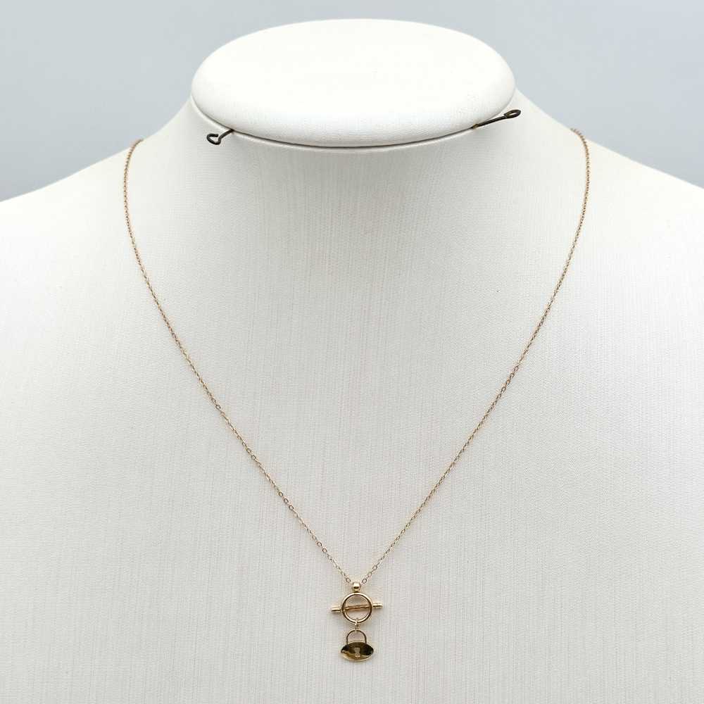 گردنبند تاج گلد کد 00168