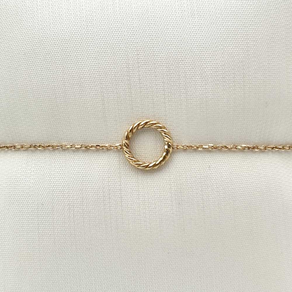 دستبند  تاج گلد کد 00392
