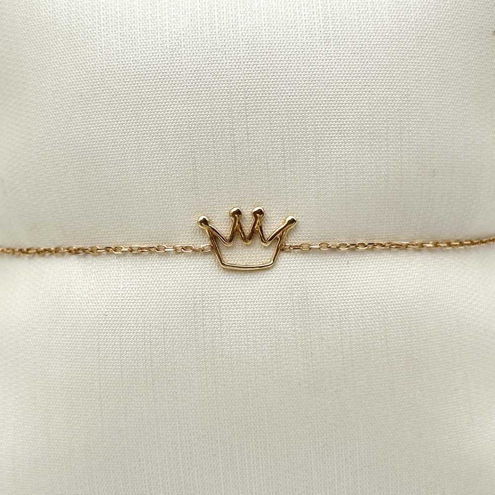 دستبند تاج گلد کد 00381