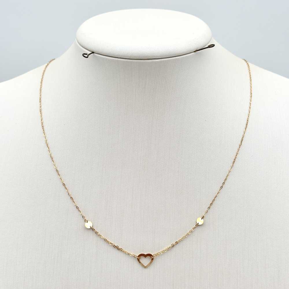 گردنبند قلب لوکس کد 00187