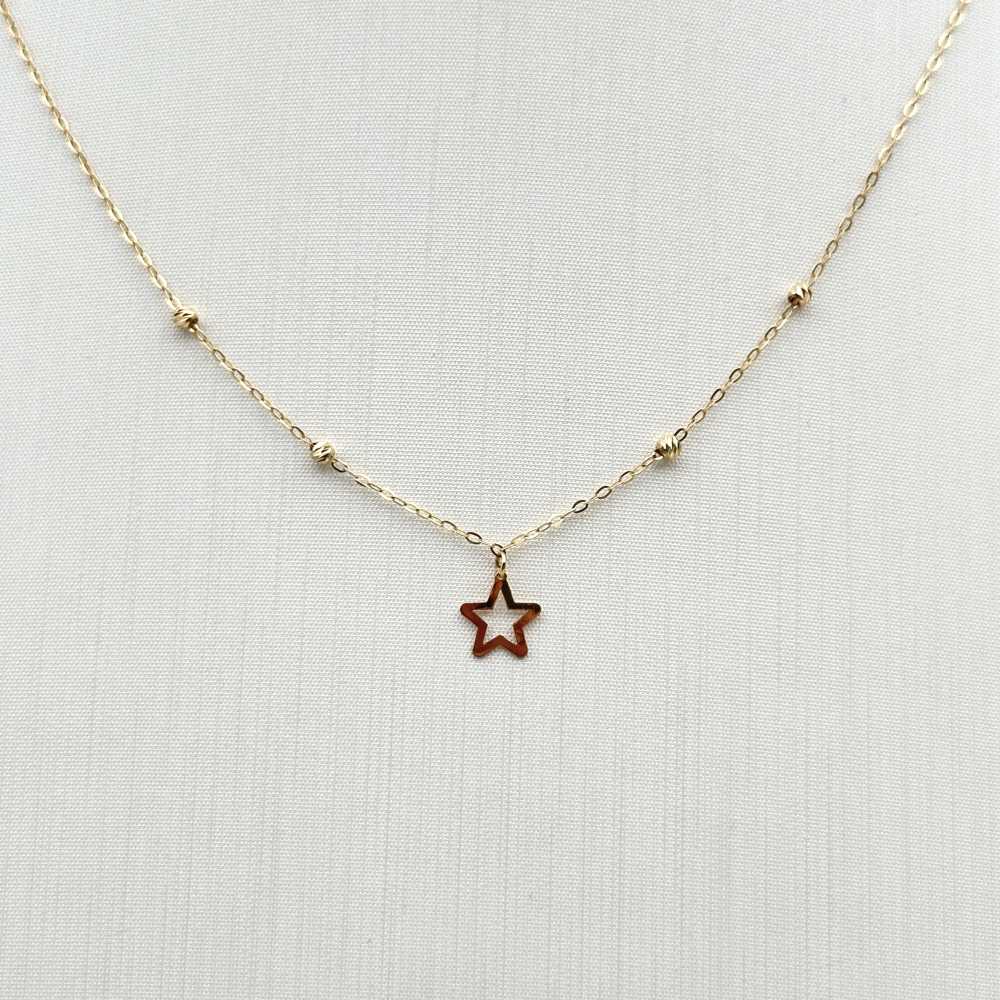 گردنبند ستاره لوکس کد 00183