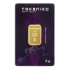شمش طلا ۵ گرمی توکنیکو ۲۴ عیار (995)