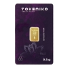 شمش طلا 0.5 گرمی توکنیکو ۲۴ عیار (995)