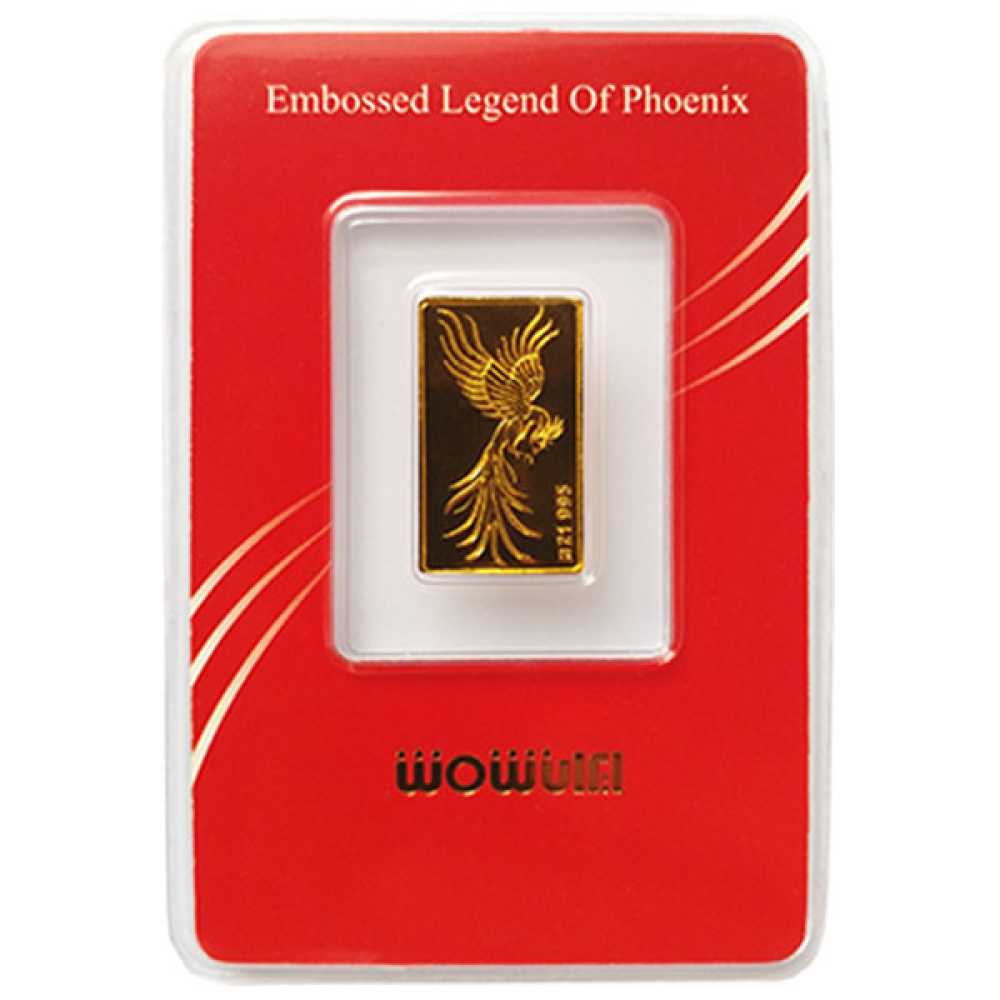 شمش ۲۴ عیار ایران شمش طرح سیمرغ ۰,۵۰۰ گرم