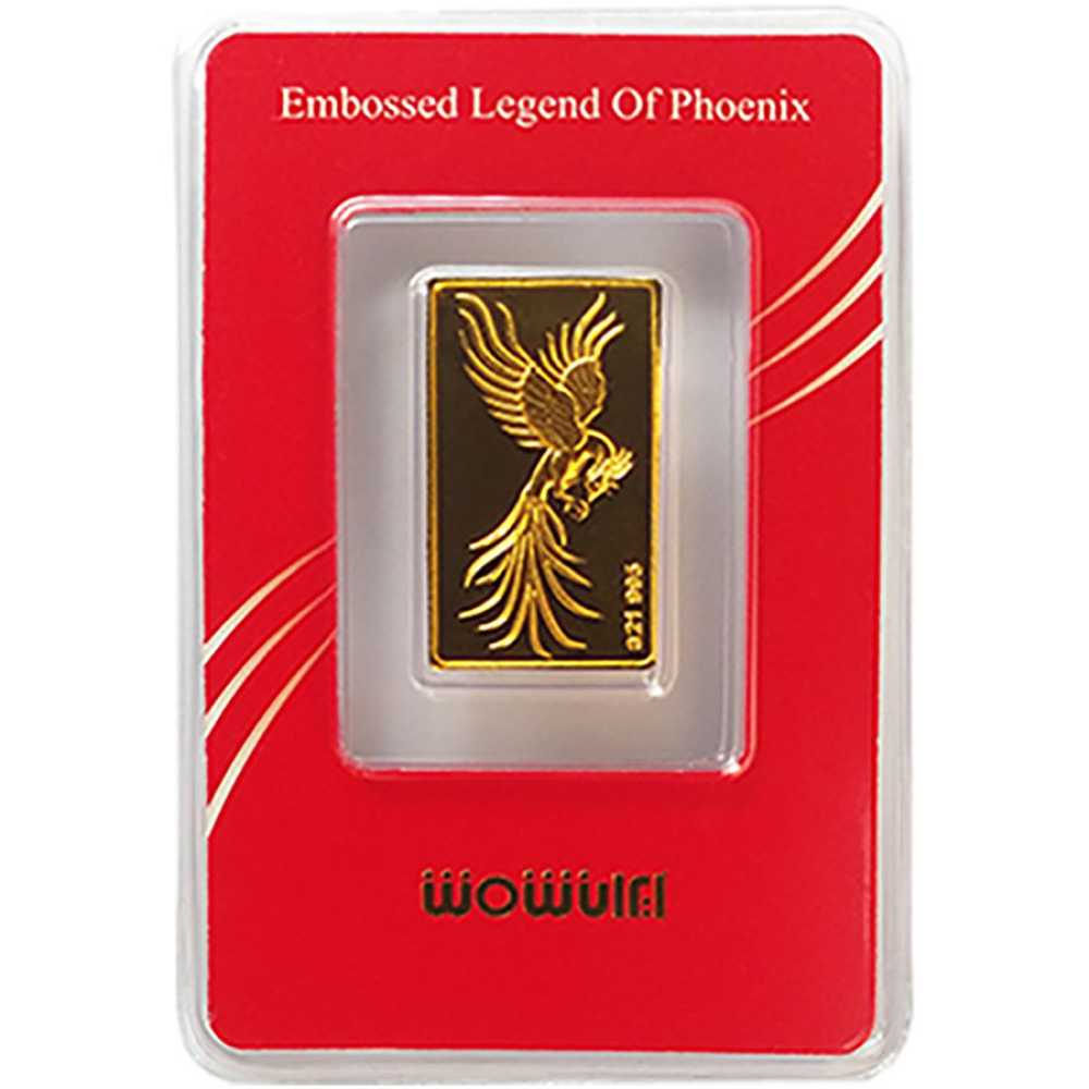 شمش ۲۴ عیار ایران شمش طرح سیمرغ ۱ گرم